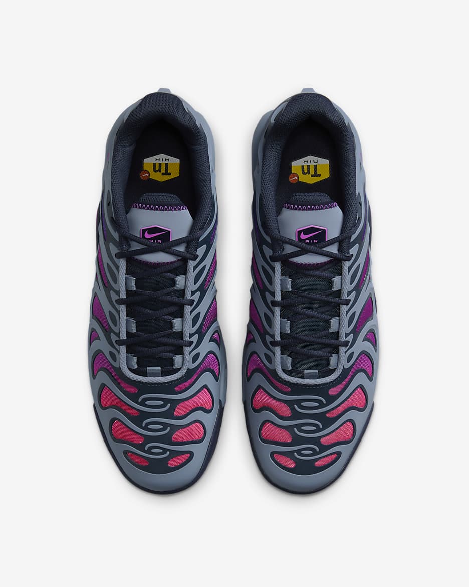 Nike Air Max Plus Drift Men's Shoes - Ashen Slate/Obsidian/Hyper Pink/Vivid Purple