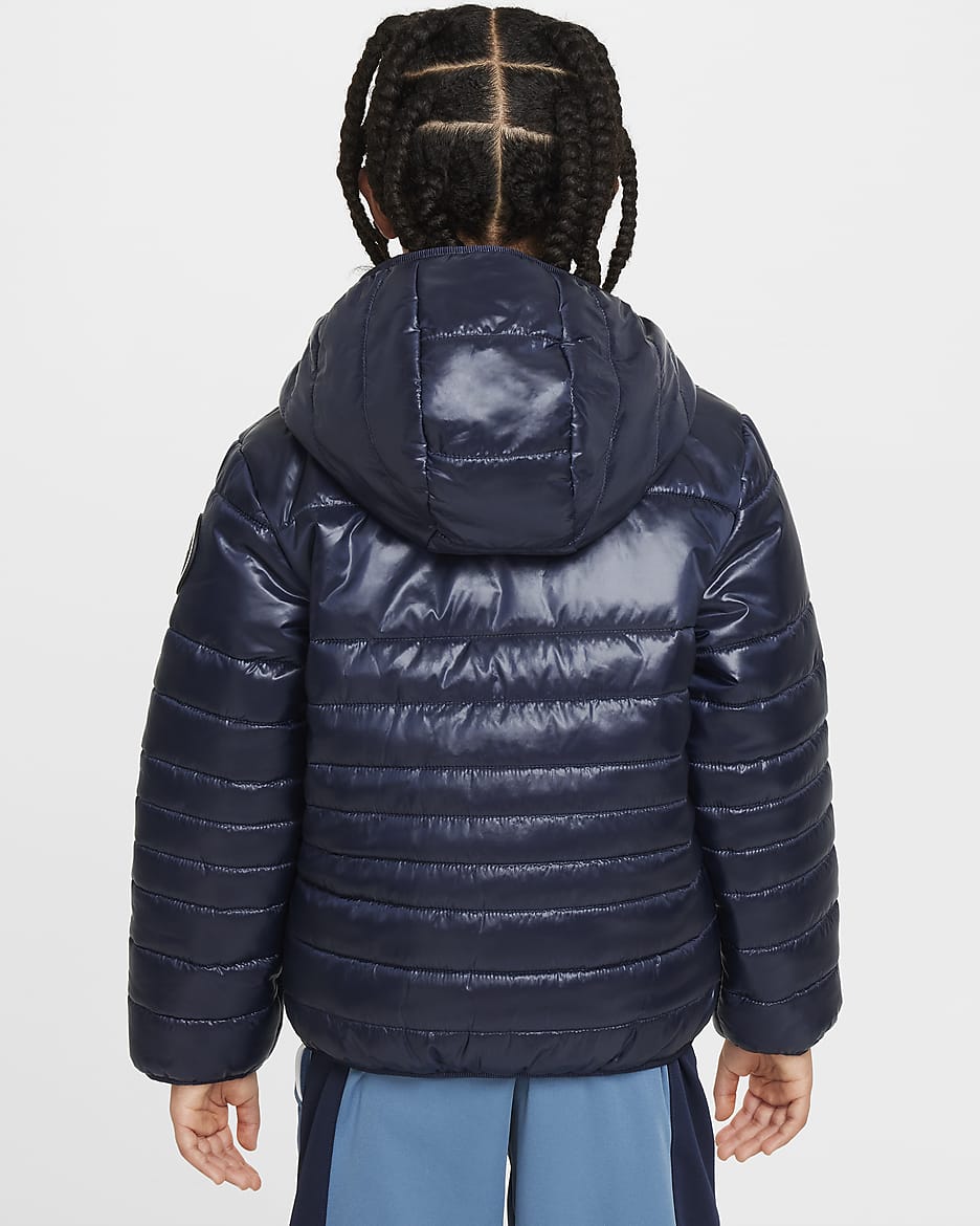 Nike Little Kids' Filled Quilted Jacket - Midnight Navy