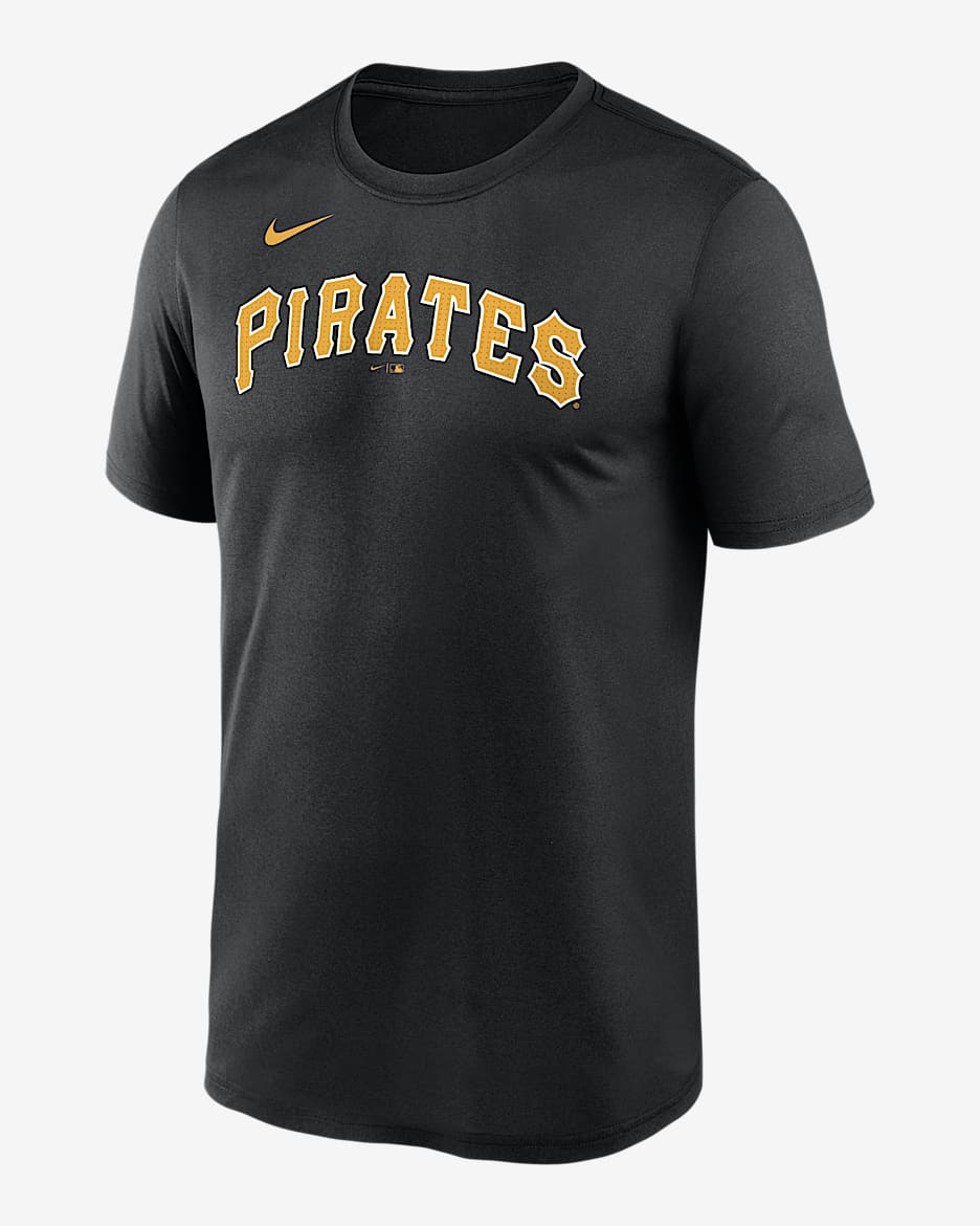 Playera Nike Dri-FIT de la MLB para hombre Roberto Clemente Pittsburgh Pirates Legend Home - Negro