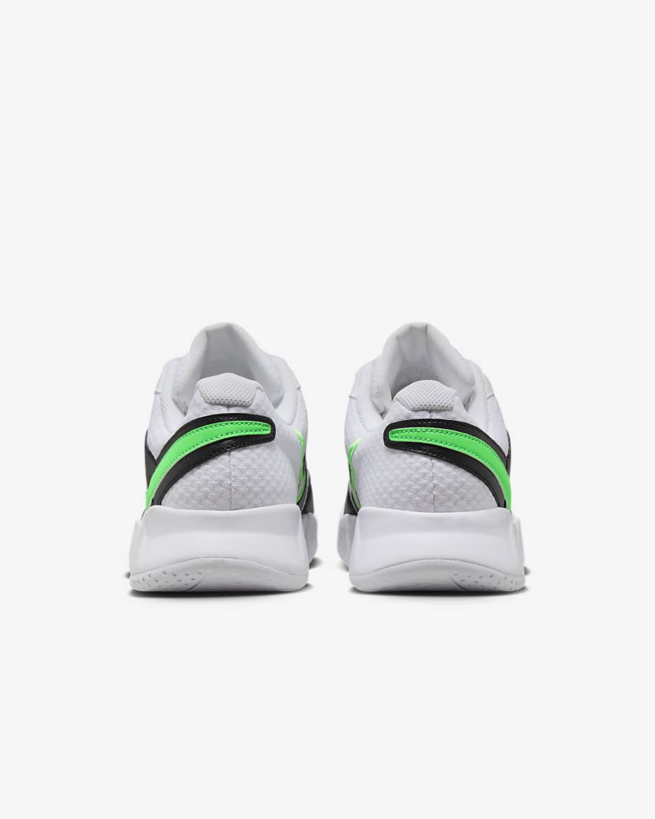 Scarpa da tennis NikeCourt Lite 4 – Uomo - Bianco/Nero/Poison Green