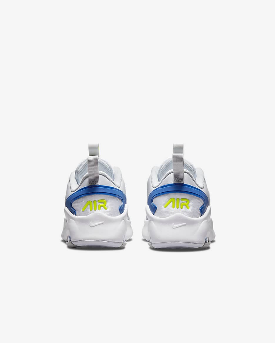 Nike Air Max Bolt Little Kids' Shoes - Pure Platinum/Grey Fog/Game Royal/Volt