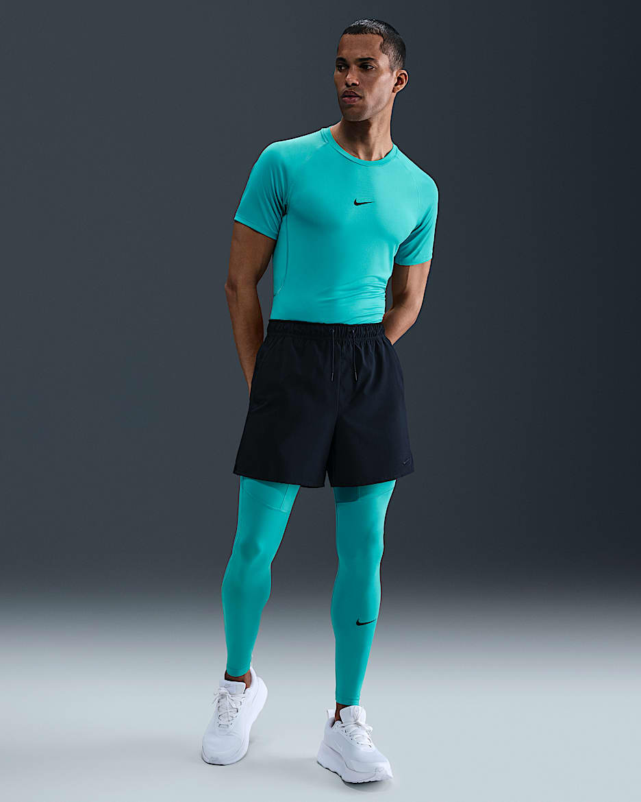 Nike Pro Men's Dri-FIT Fitness Tights - Dusty Cactus/Black
