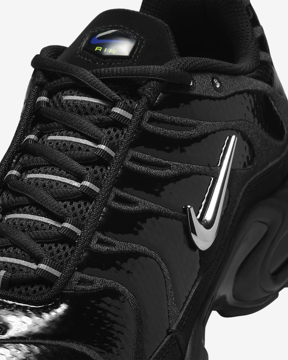 Sapatilhas Nike Air Max Plus para homem - Preto/Volt/Concord/Prateado metalizado