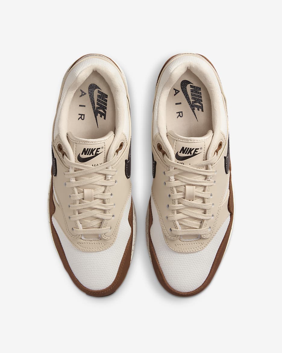 Nike Air Max 1 '87 Women's Shoes - Velvet Brown/Sail/Light British Tan/Sanddrift