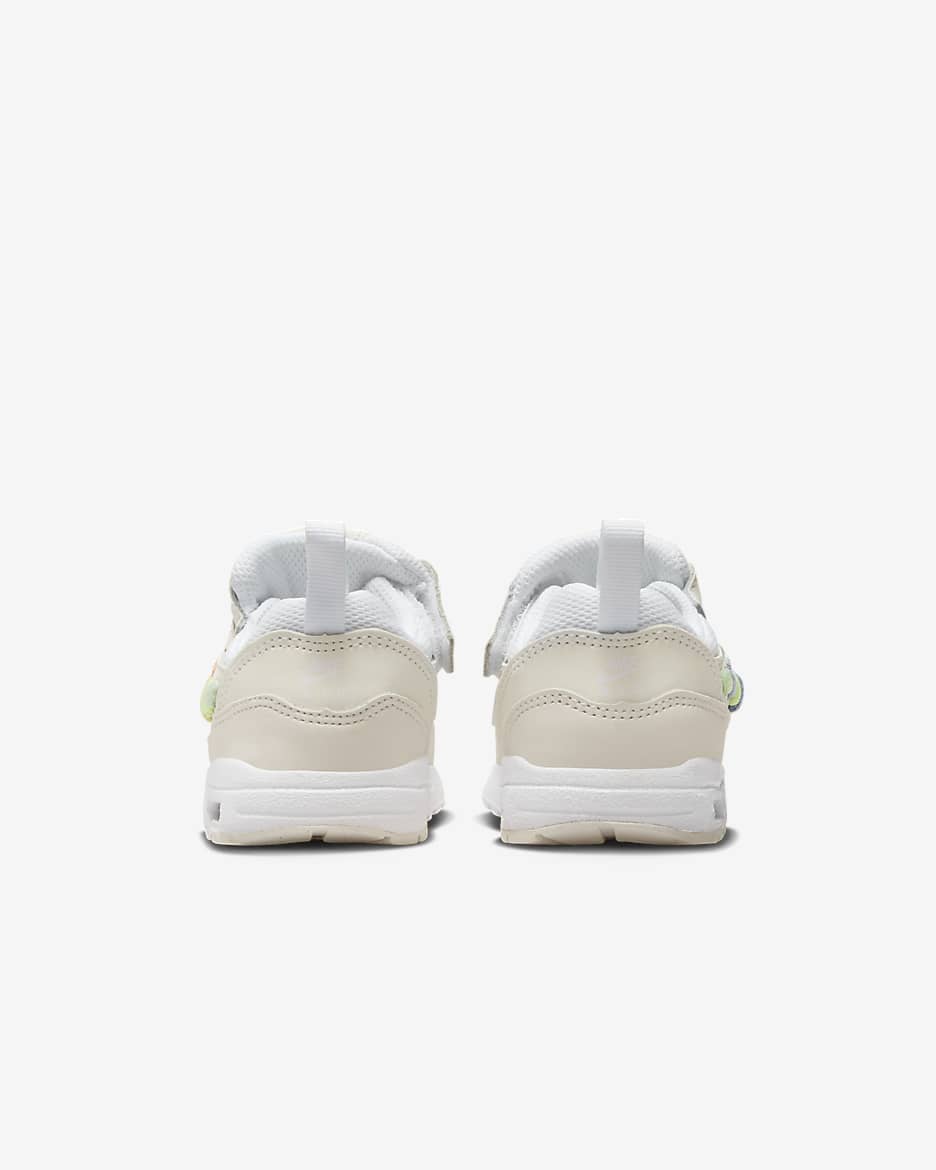 Nike Air Max 1 SE EasyOn Baby/Toddler Shoes - White/Summit White/Terra Blush/Multi-Color