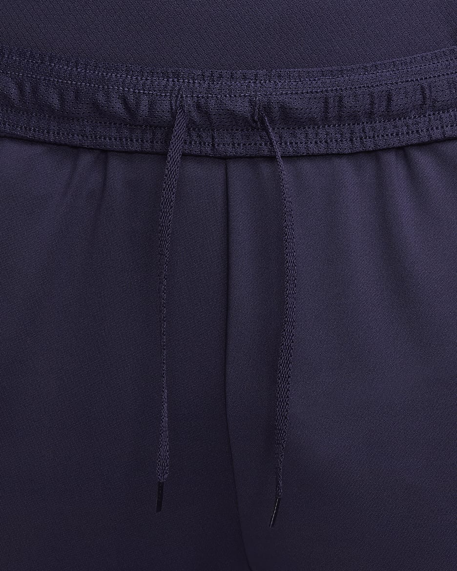 Pantalon de foot en maille Nike Dri-FIT Angleterre Strike pour homme - Purple Ink/Rosewood/Blanc