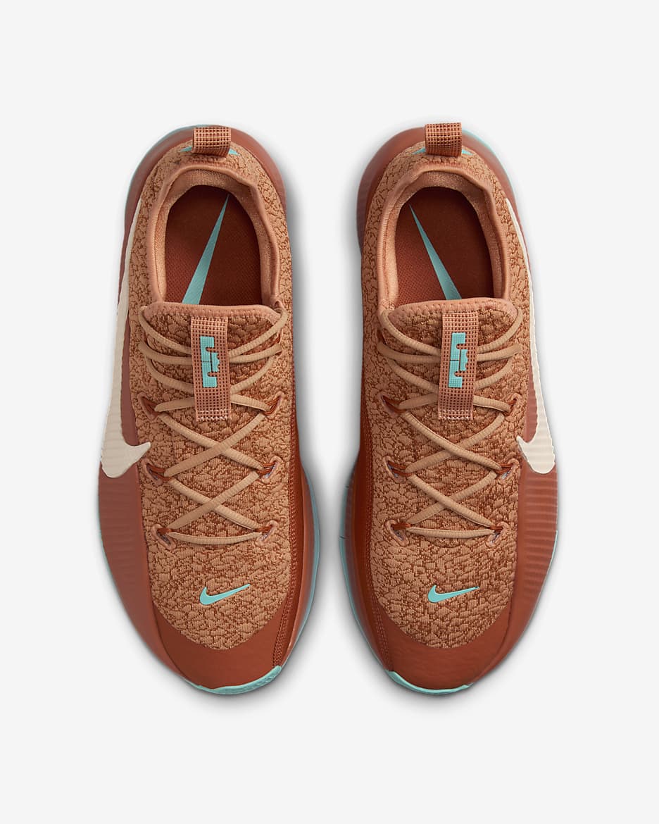 LeBron TR 1 Men's Workout Shoes - Amber Brown/Dark Russet/Green Frost/Guava Ice