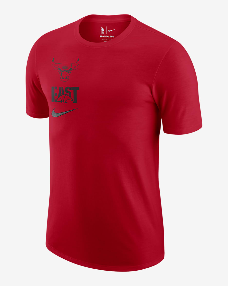 Chicago Bulls 男款 Nike NBA T 恤 - University Red