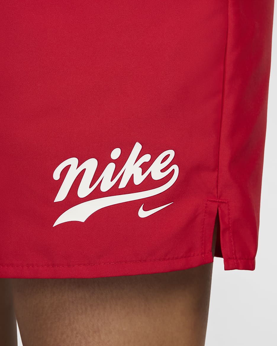 Short tissé Nike Sportswear pour Femme - Fire Red