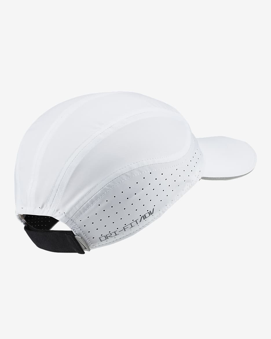 Nike AeroBill Tailwind Running Cap - White