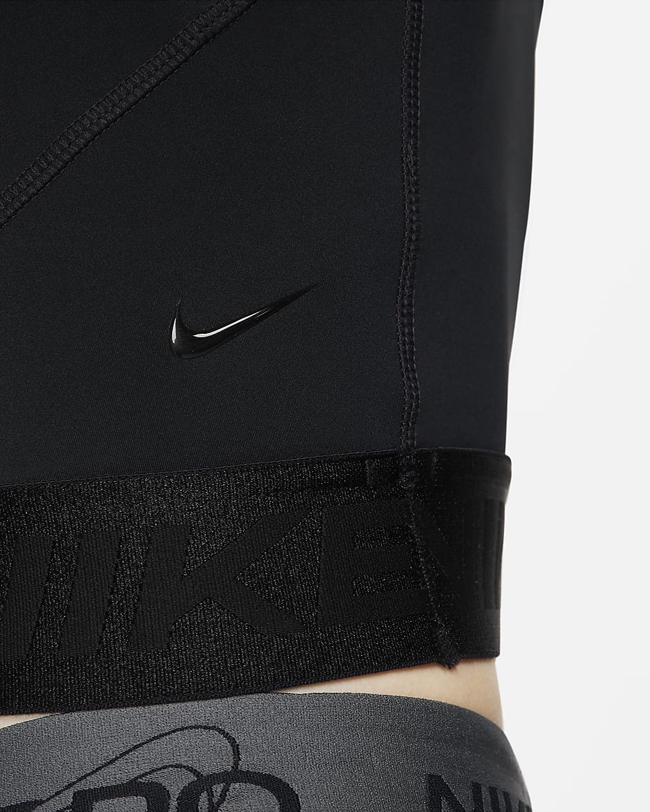 Dámský zkrácený top Nike Pro Dri-FIT - Černá