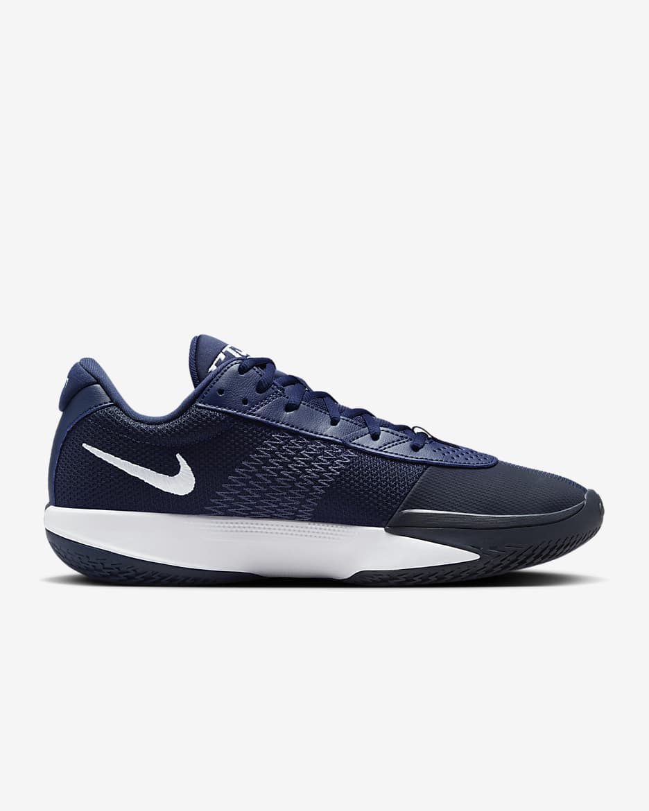 Nike G.T. Cut Academy (Team Bank) Basketball Shoes - College Navy/Dark Obsidian/Thunder Blue/White