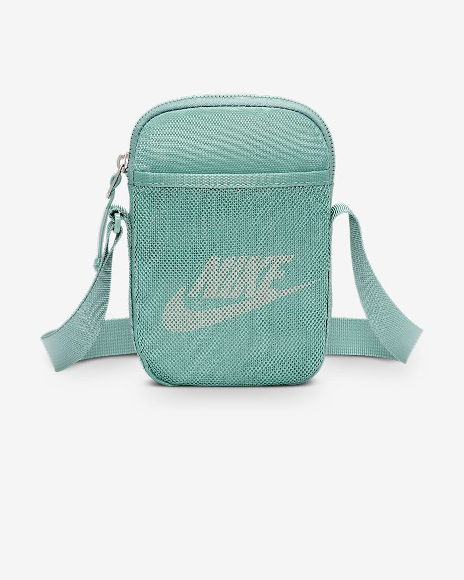 Bolsa bandolera (pequeña, 1 L) Nike Heritage - Cañón/Cañón/Blanco cumbre