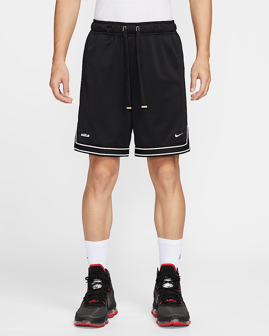 LeBron Men's 20cm (approx.) Basketball Shorts - Black/Sail