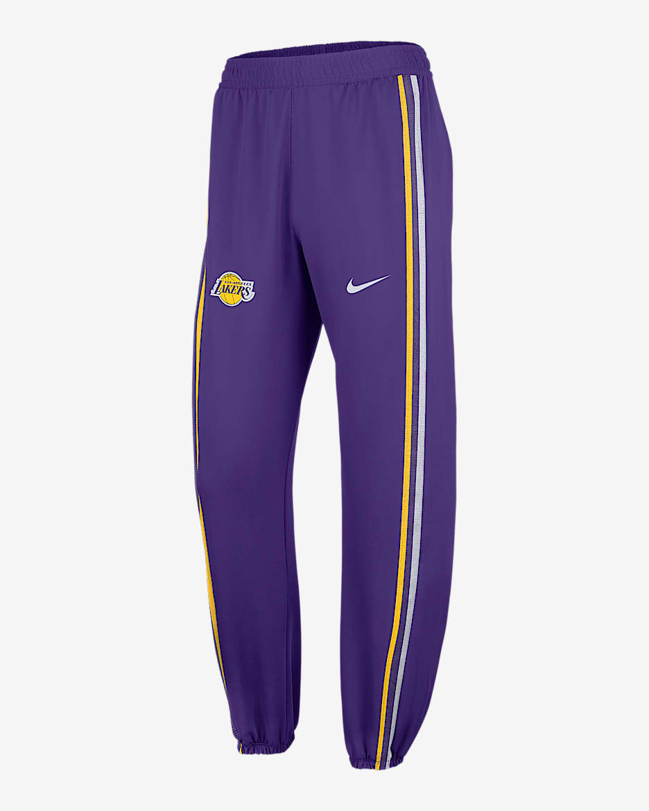 Los Angeles Lakers Zoned Men's Nike Dri-FIT NBA Pants - Field Purple/White