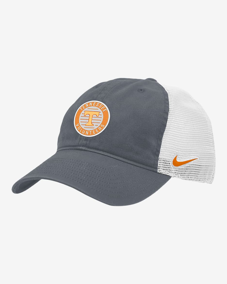 Tennessee Heritage86 Nike College Trucker Hat - Flint Grey