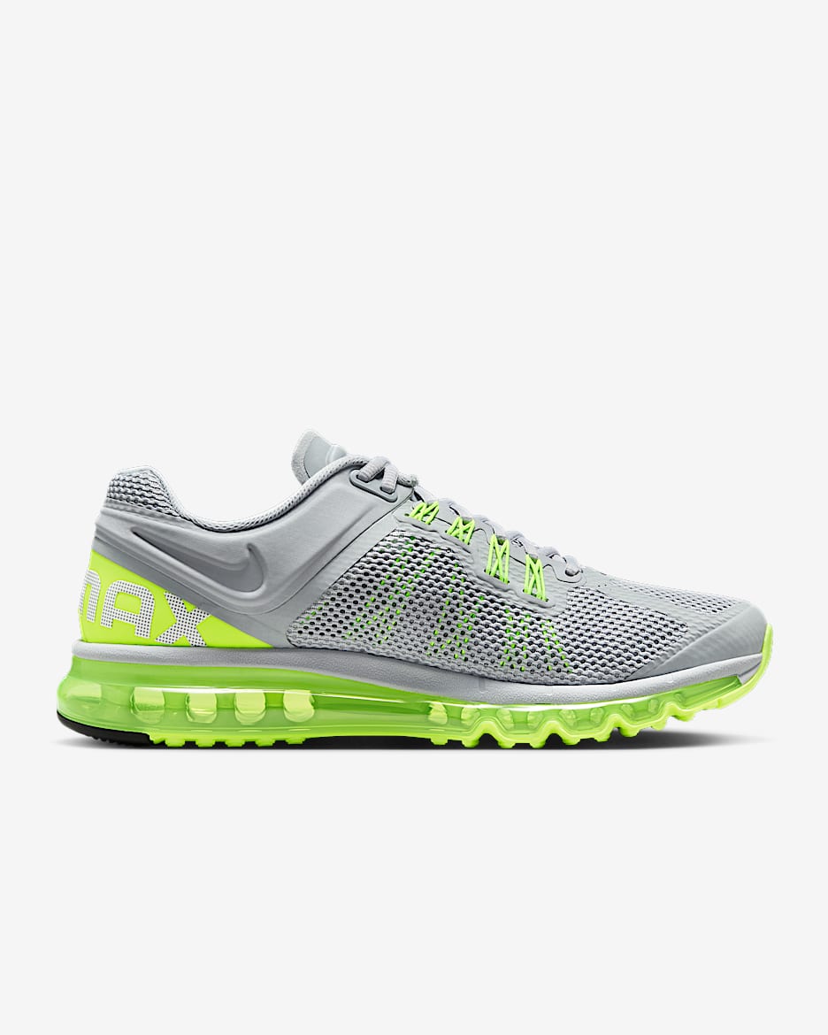 Nike Air Max 2013 Men's Shoes - Wolf Grey/Volt/Black/Black