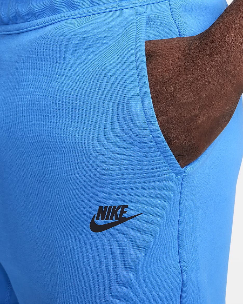 Nike Sportswear Tech Fleece Men's Shorts - Light Photo Blue/Black