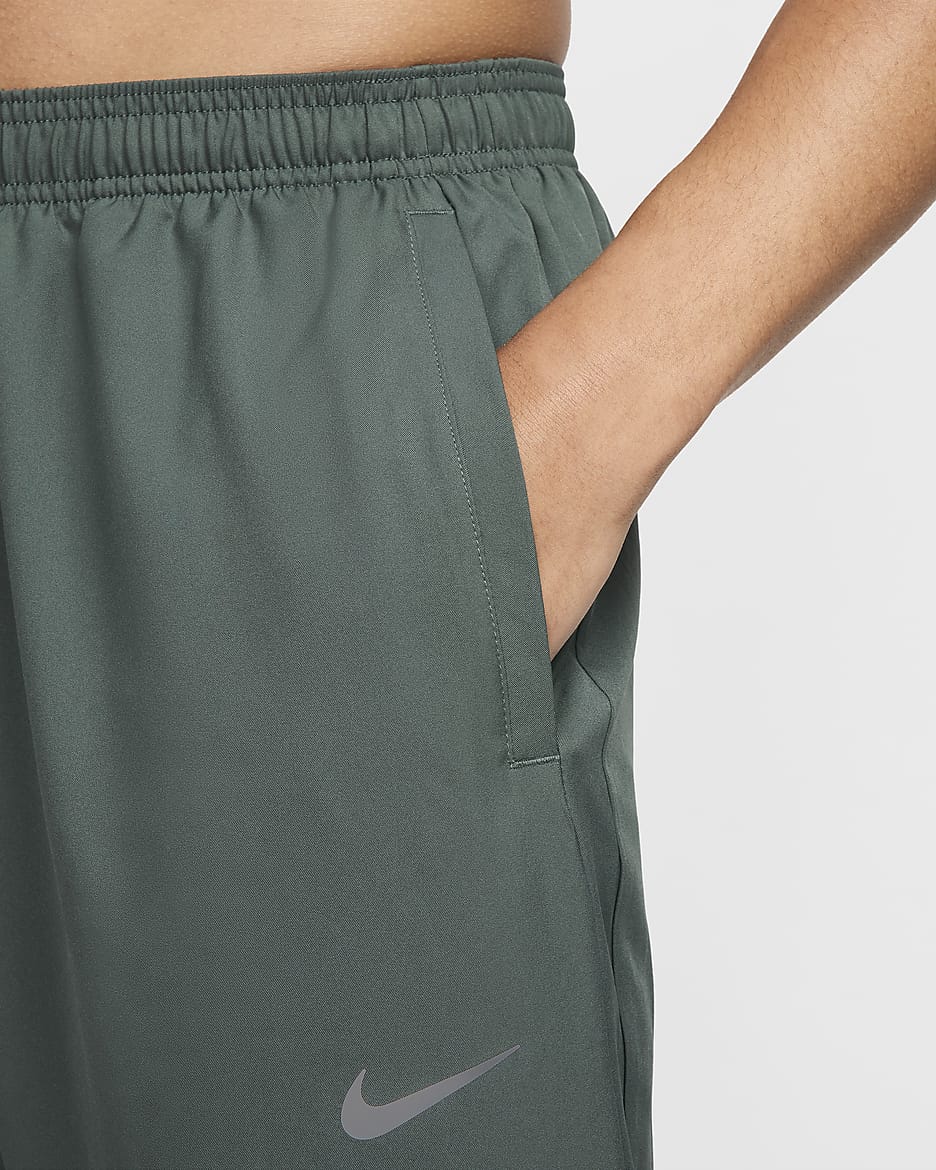 Nike Challenger Men's Dri-FIT Woven Running Trousers - Vintage Green/Black