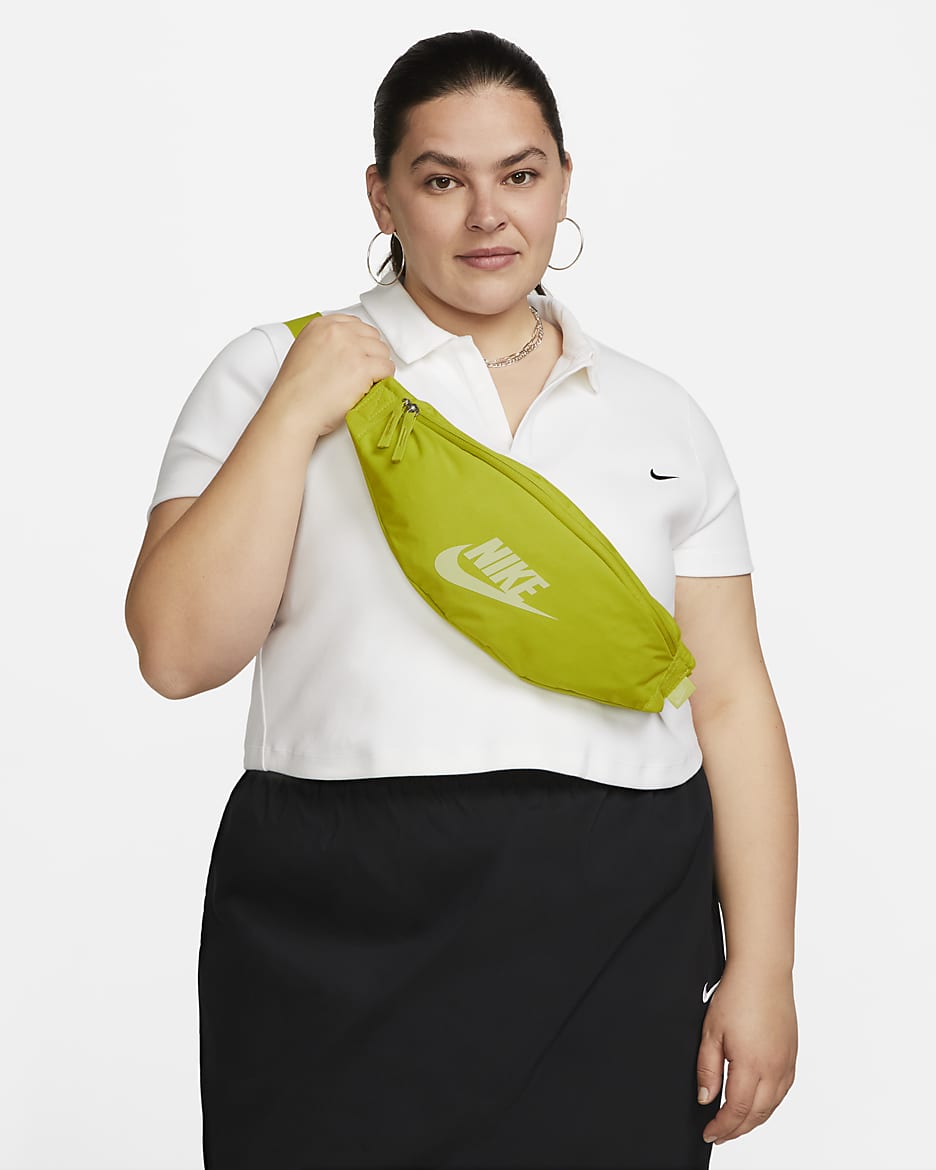 กระเป๋าคาดเอว Nike Heritage (3 ล.) - Bright Cactus/Bright Cactus/Light Lemon Twist