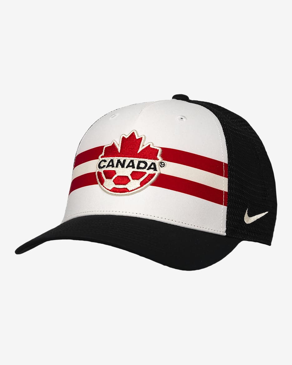 Gorra de rejilla de fútbol Nike Canada - Negro