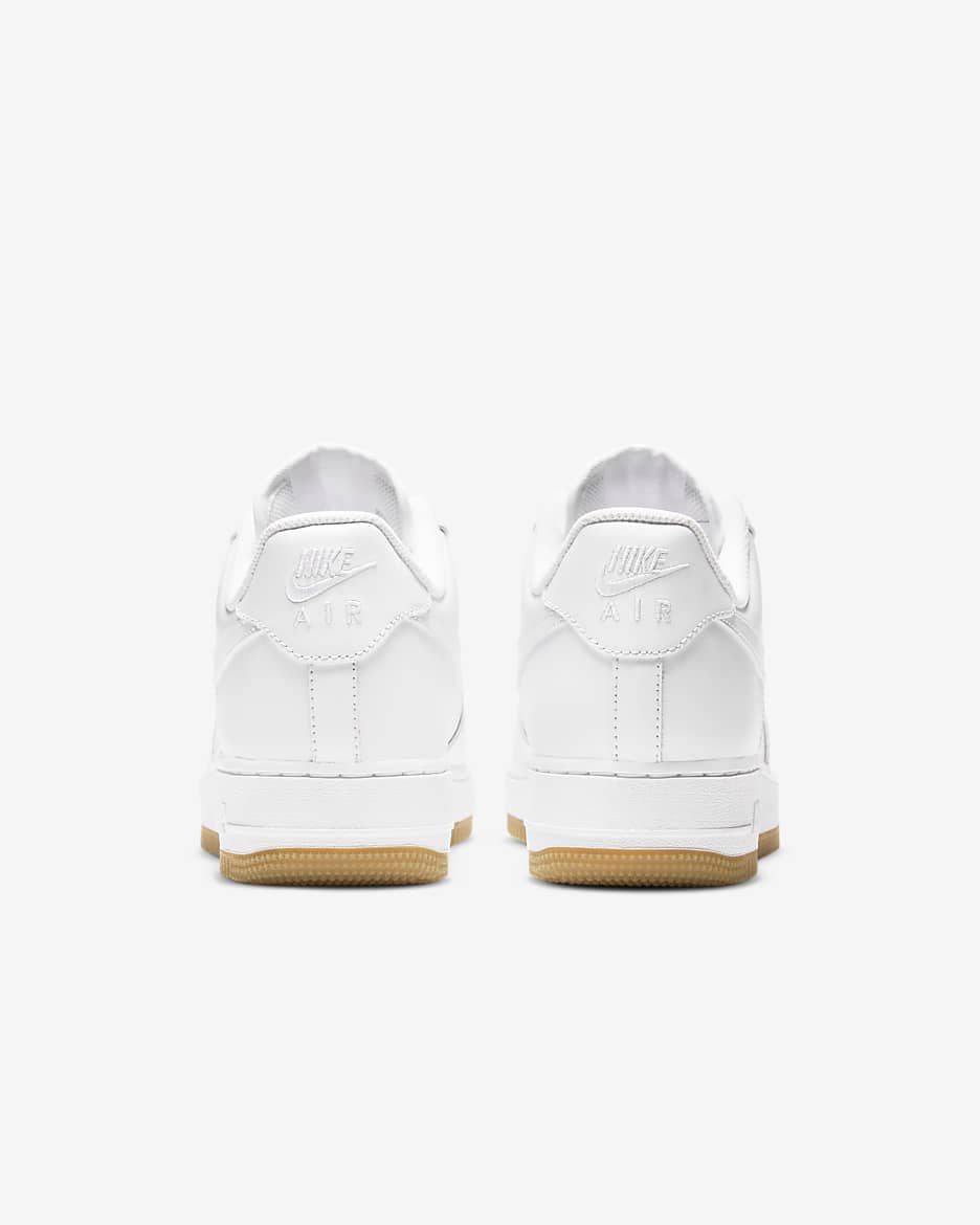 Nike Air Force 1 '07 Men's Shoes - White/Gum Light Brown/White