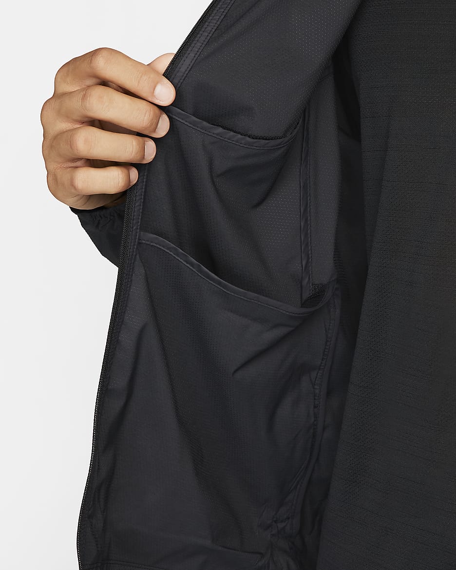 Nike Windrunner Men's Running Jacket - Black