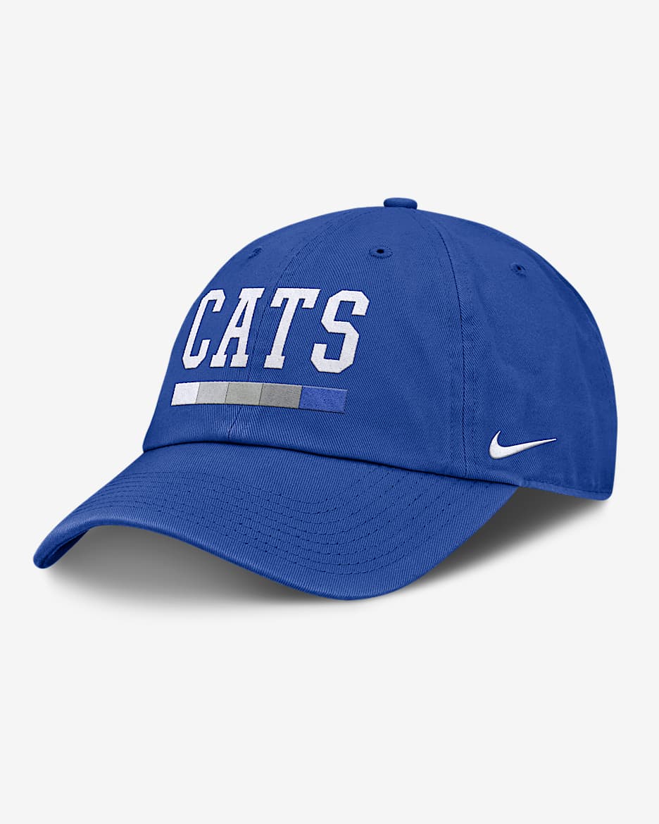 Kentucky Primetime Campus Club Men's Nike College Adjustable Hat - Royal
