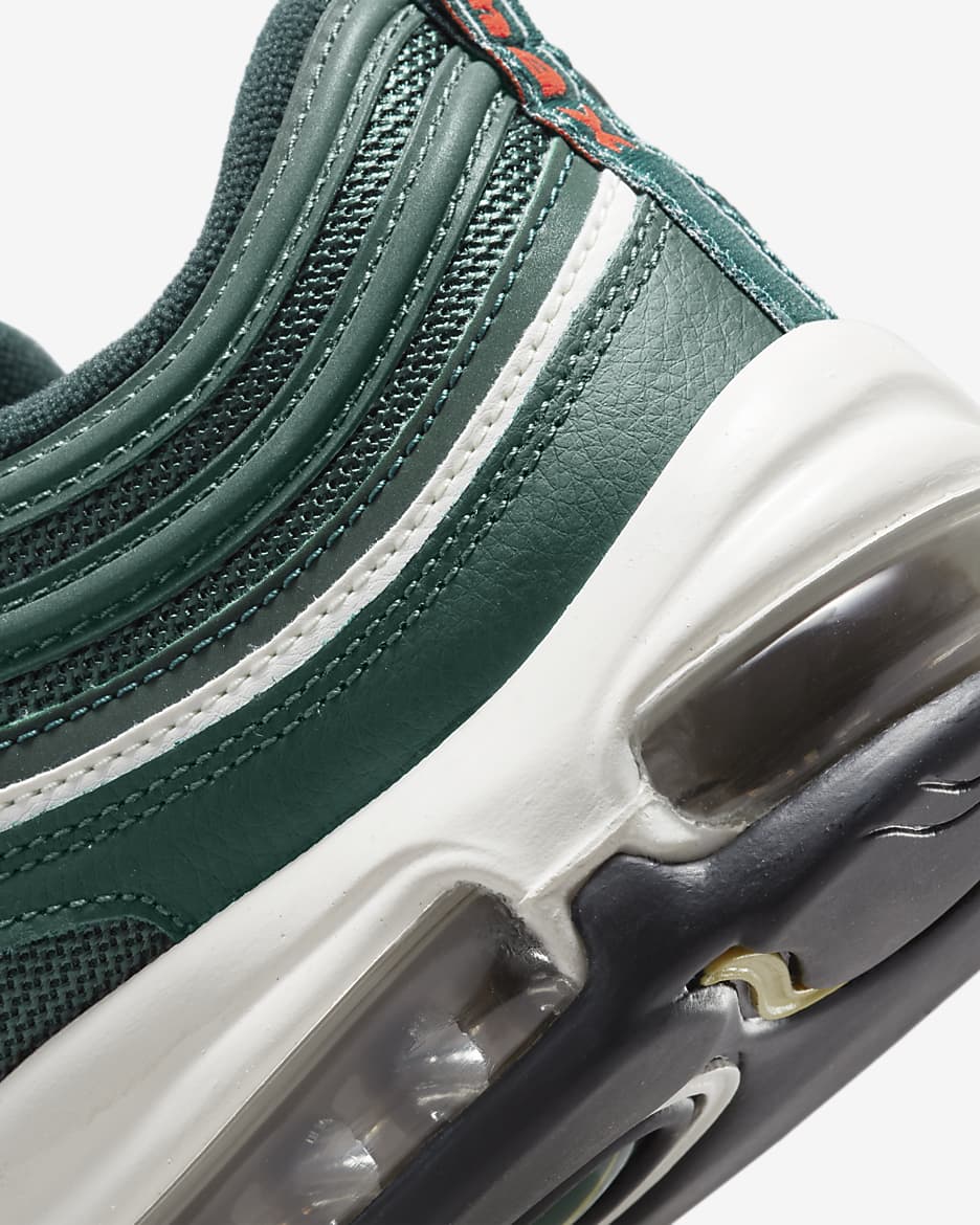 Nike Air Max 97 SE Men's Shoes - Pro Green/Pro Green/Sail/Picante Red