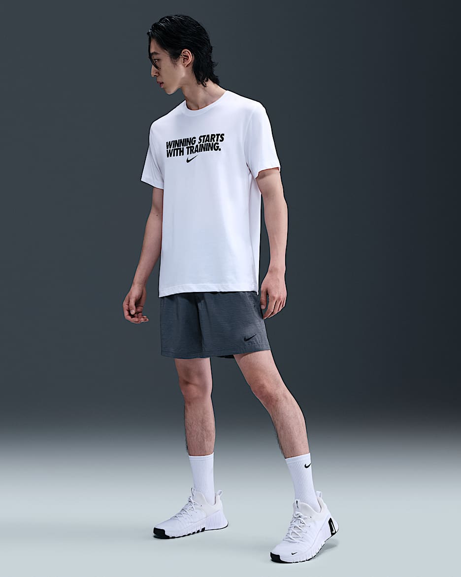 Nike Form Men's Dri-FIT 18cm (approx.) Unlined Versatile Shorts - Black/Smoke Grey/Black