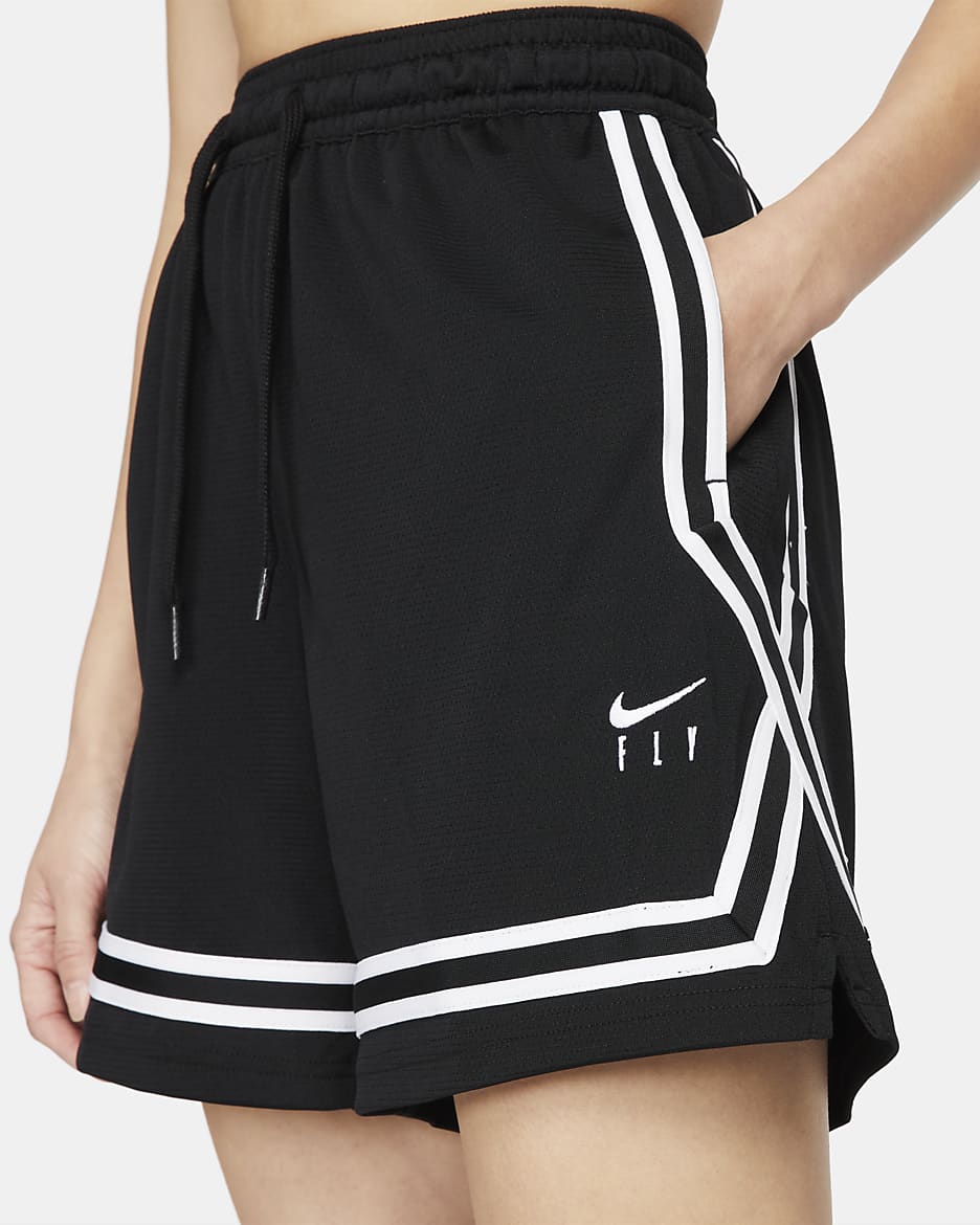 Nike Fly Crossover Women's Basketball Shorts - Black/White