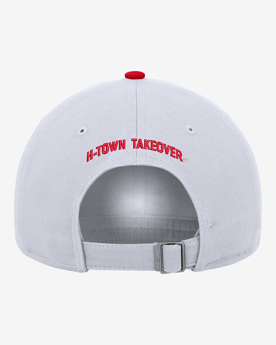 Houston Nike College Campus Cap - White