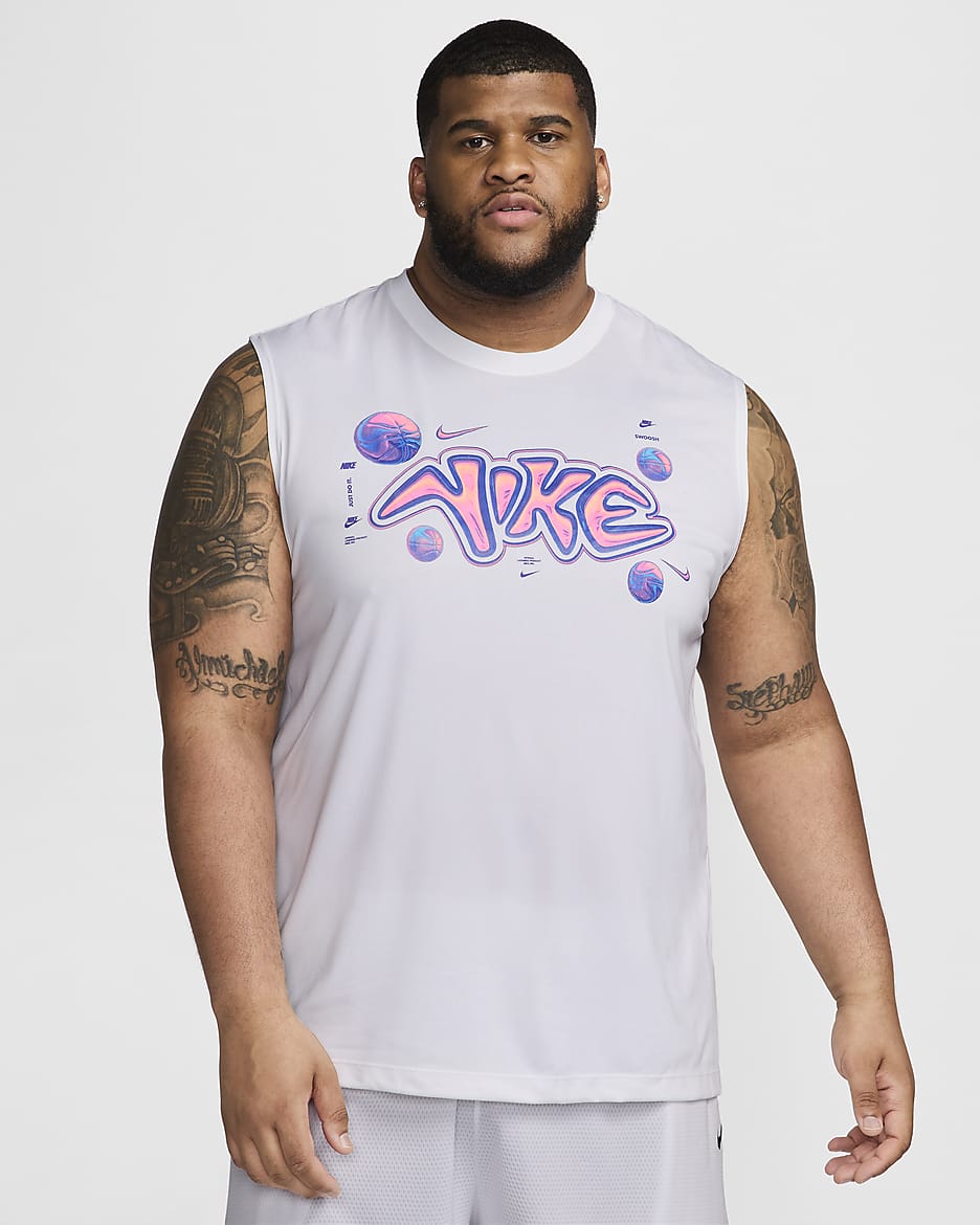 nike basketball sleeveless hoodie