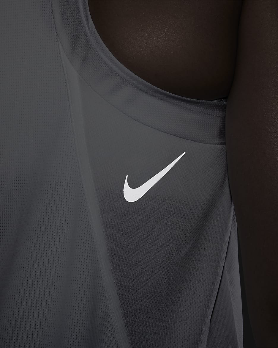 Nike Dri-FIT Race Samarreta de running - Dona - Blanc