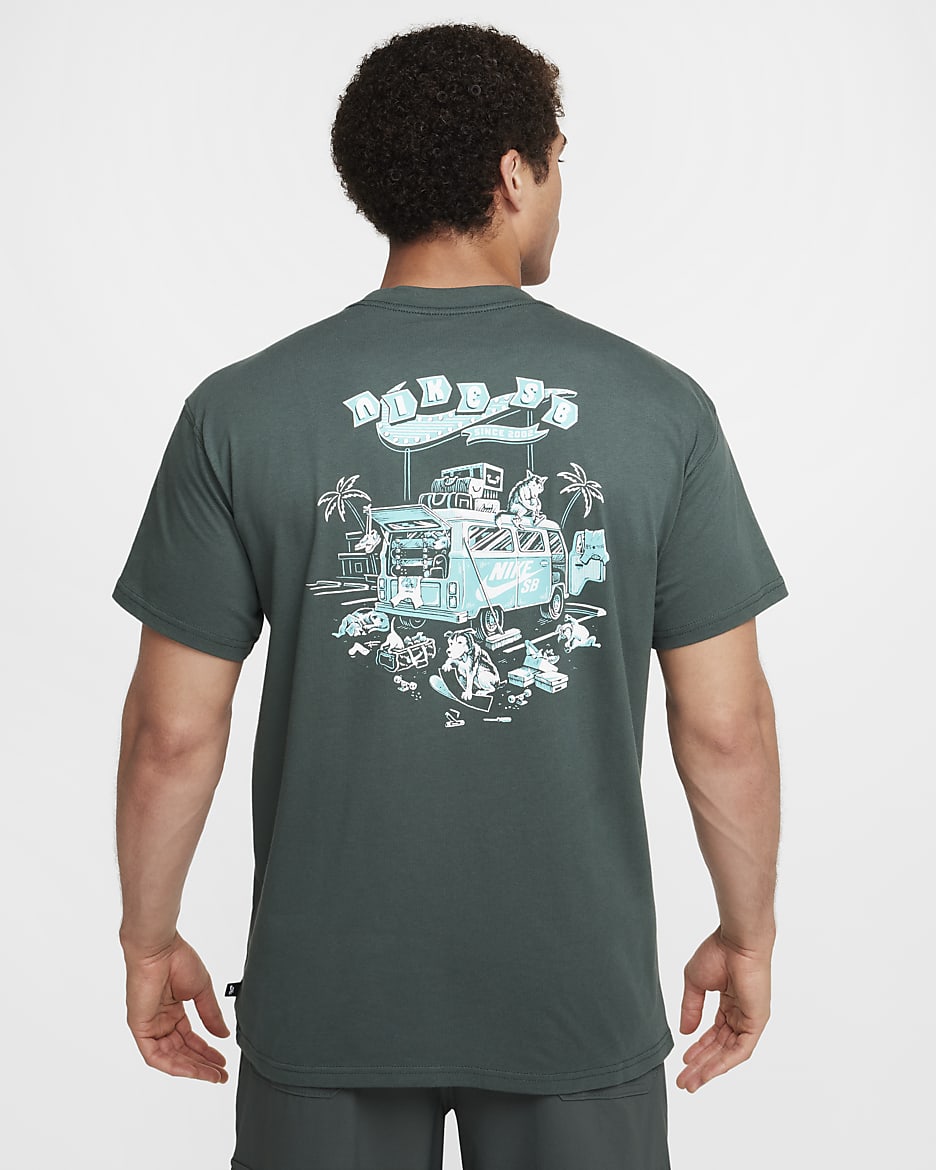Nike SB T-Shirt - Vintage Green
