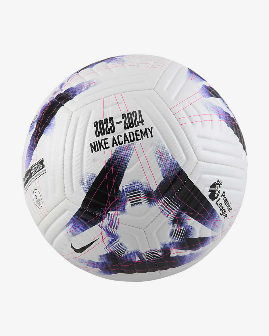 Premier League Academy Football - White/Fierce Purple/White