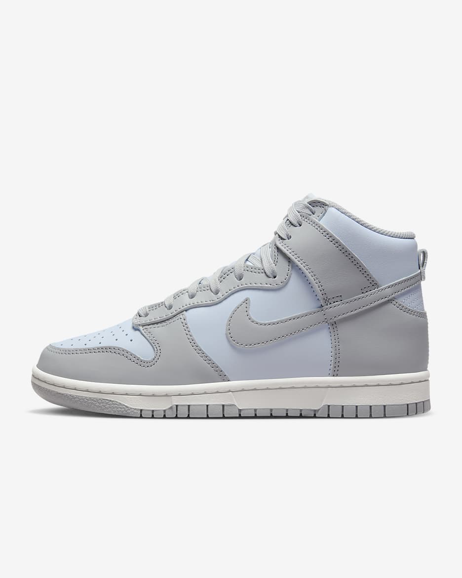 Nike Dunk High Women's Shoes - Blue Tint/Summit White/Light Smoke Grey