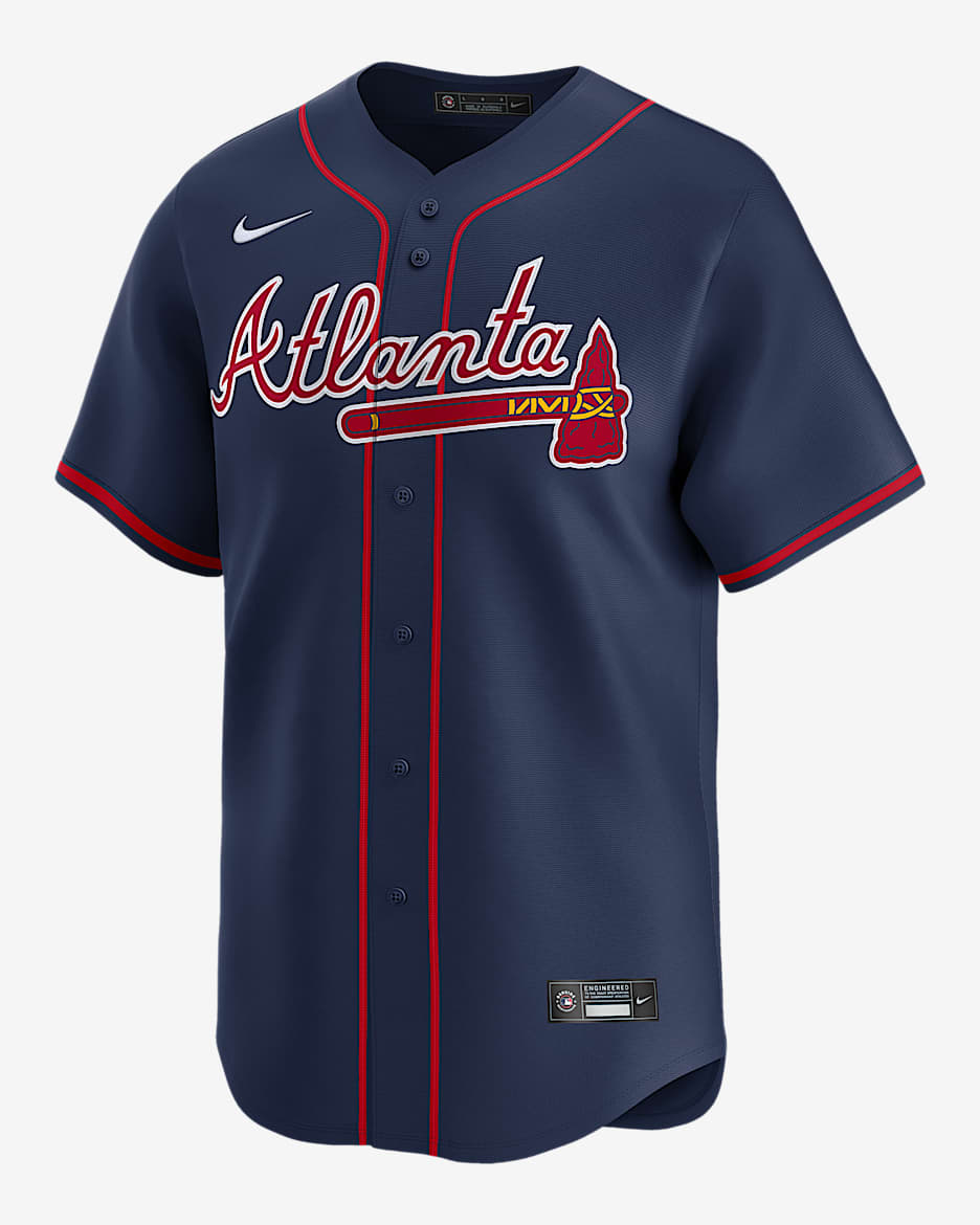 Matt Olson Atlanta Braves Men's Nike Dri-FIT ADV MLB Limited Jersey - Navy
