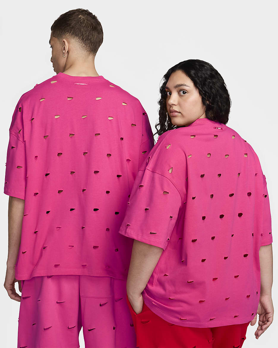 Nike x Jacquemus Camiseta Swoosh - Watermelon