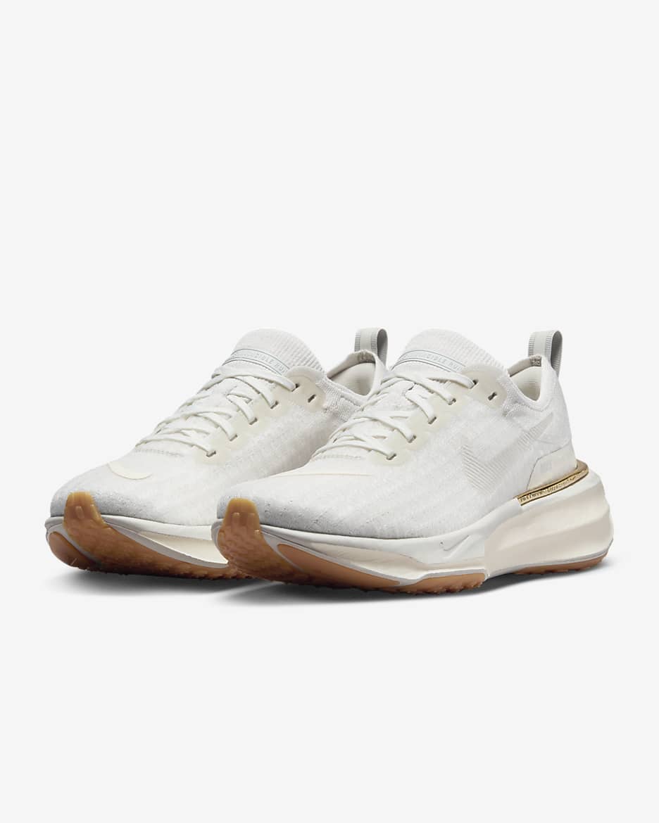 Nike Invincible Run 3 Straßenlaufschuh für Damen - Light Bone/Sail/Gum Light Brown/Pale Ivory