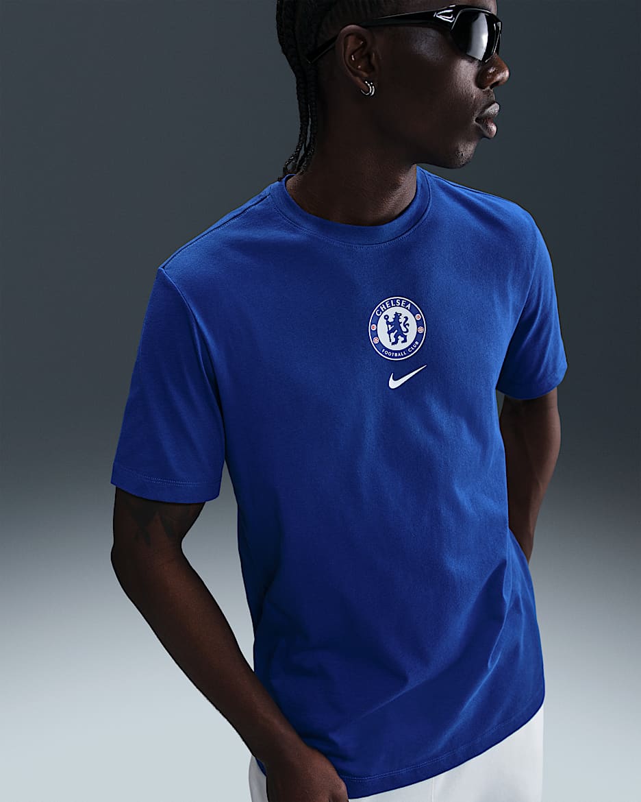 Chelsea FC Men's Nike Soccer T-Shirt - Rush Blue