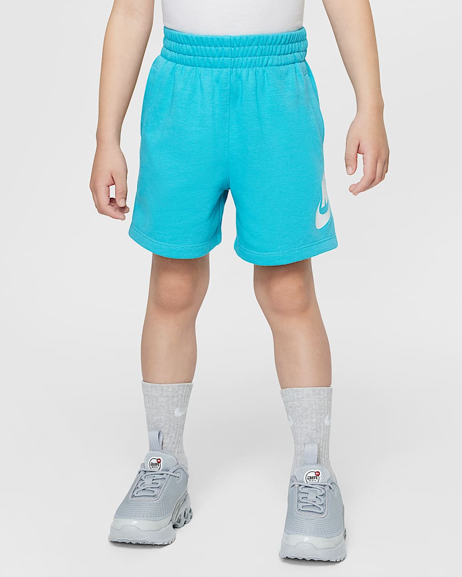 Shorts de French Terry infantil Nike Sportswear Club - Cactus empolvado