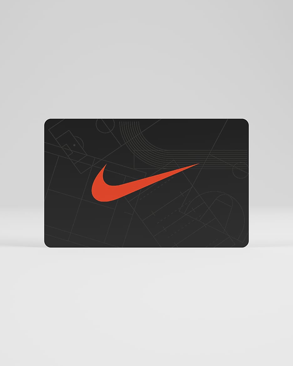 Dárková karta Nike  - Černá