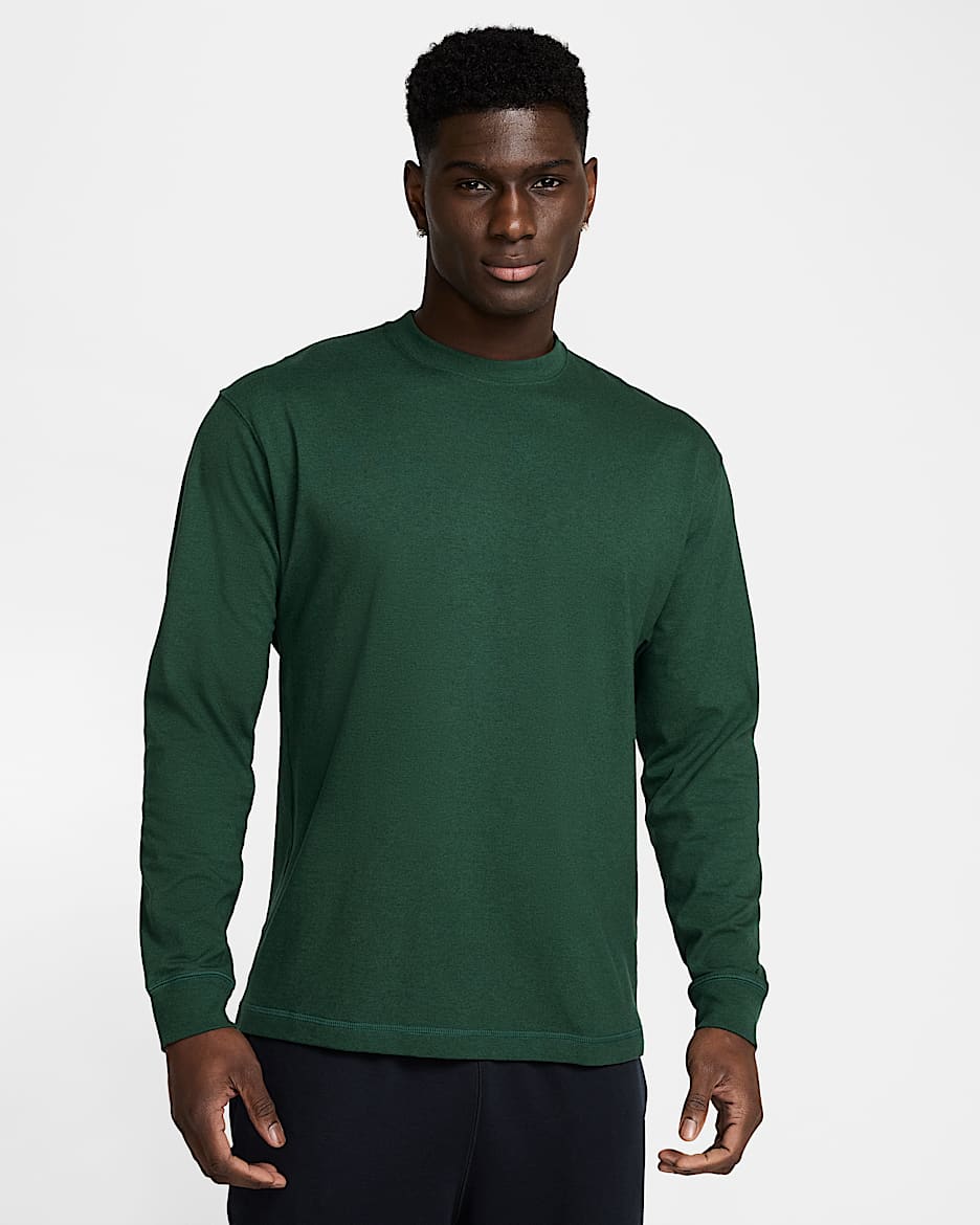 Playera de manga larga Nike Wool Classics - Verde pro