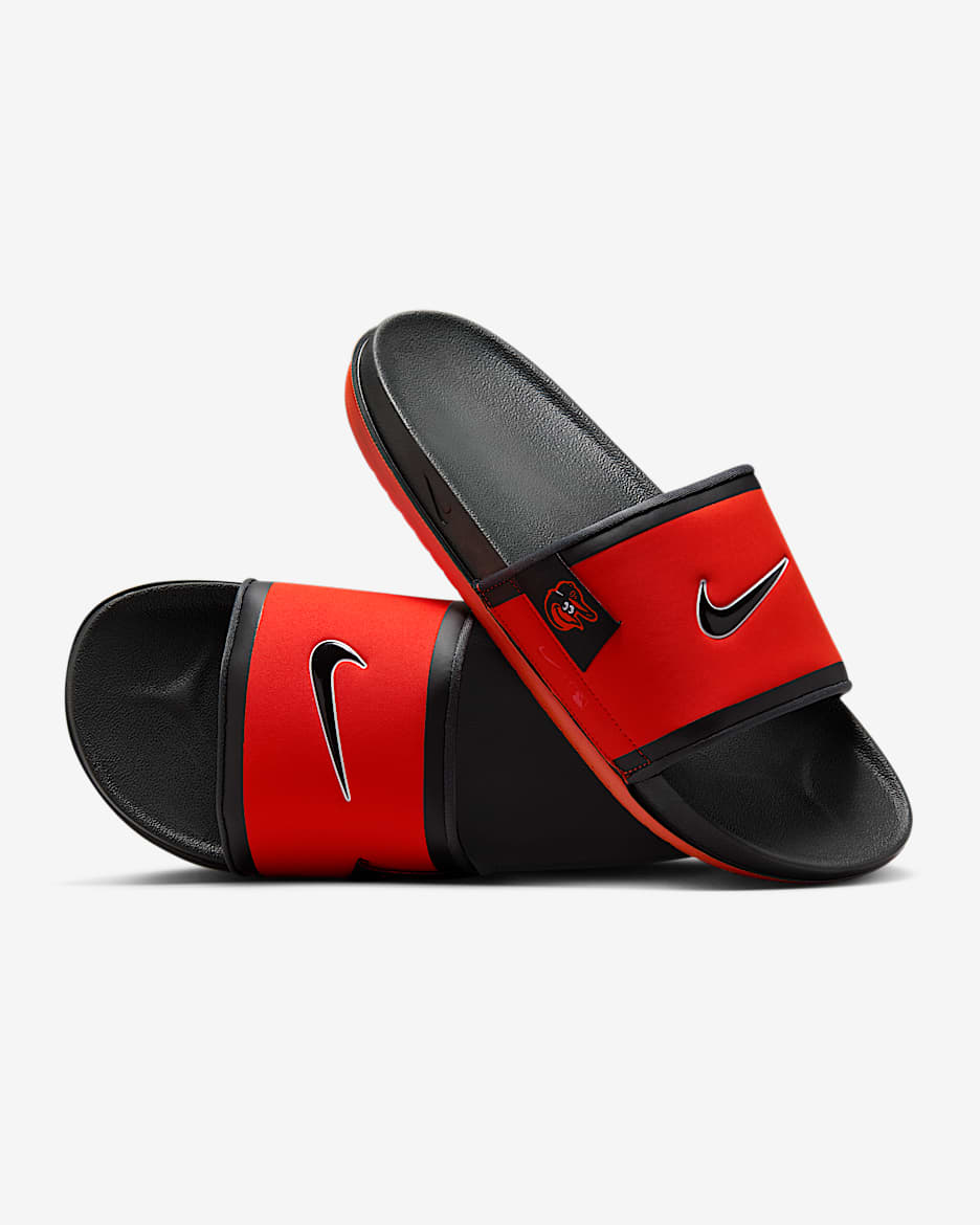 Chanclas Offcourt Nike Offcourt (Baltimore Orioles) - Naranja team/Gris humo oscuro/Negro