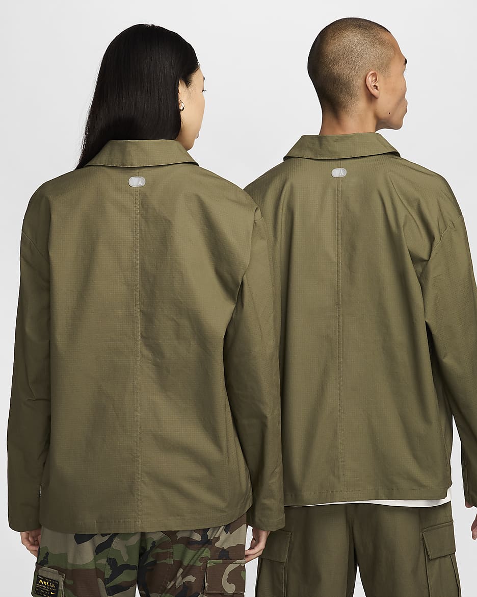 Nike SB Skate Chore Jacket - Medium Olive/White