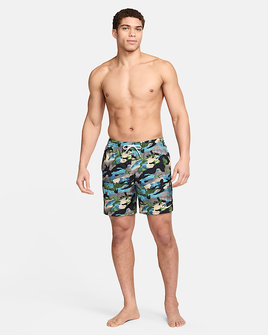 Nike Swim Classic Camo Men s 7 Volley Shorts. Nike