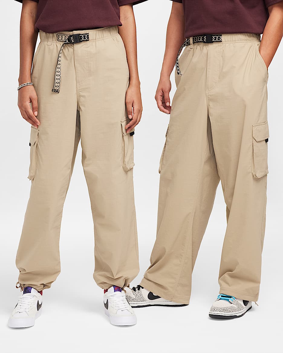 Pants de skateboarding tipo cargo Nike SB Kearny - Caqui/Blanco