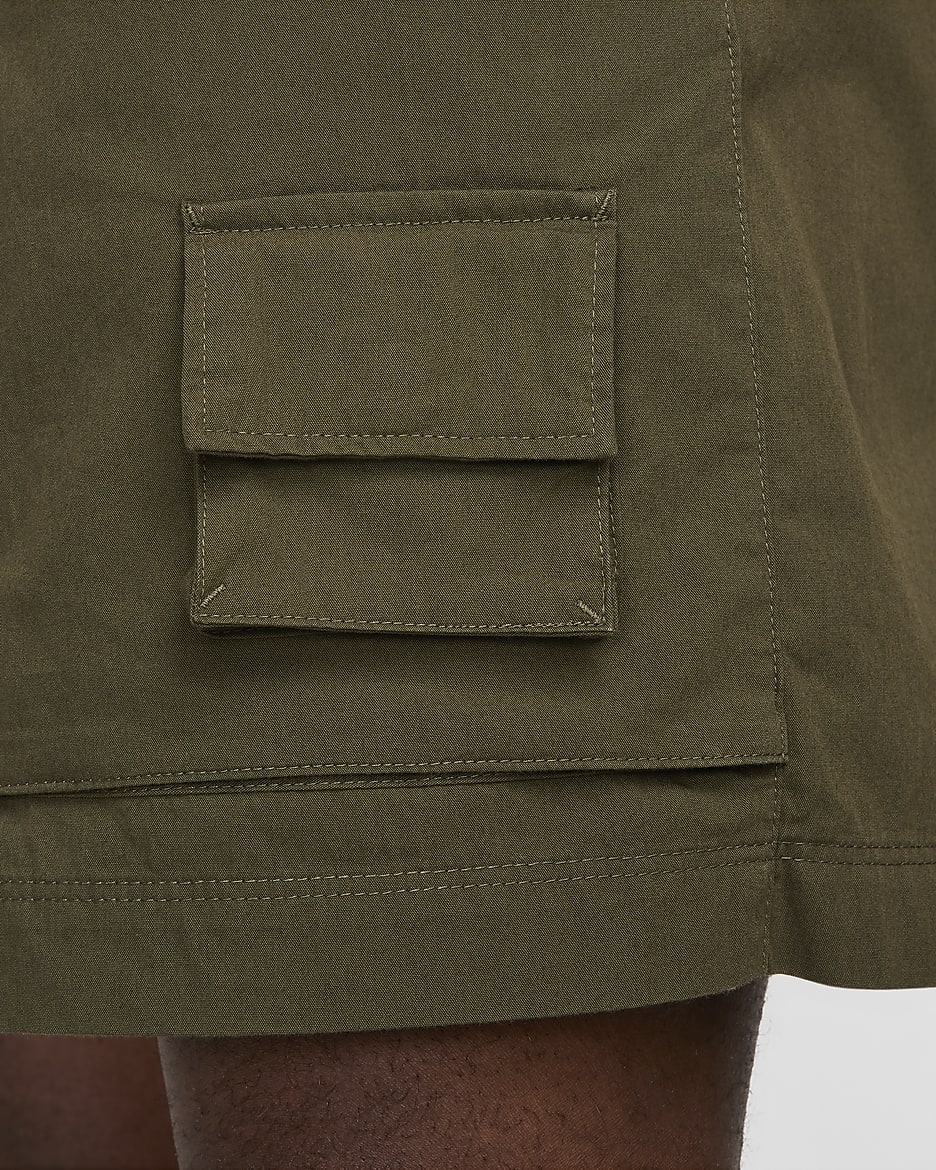 Short Camp Nike Life pour femme - Cargo Khaki/Cargo Khaki