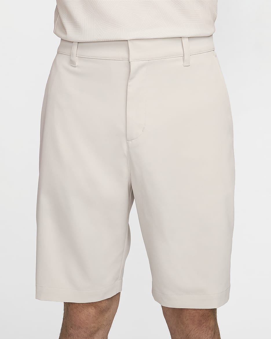 Nike Tour Men's 10" Chino Golf Shorts - Light Bone/Black